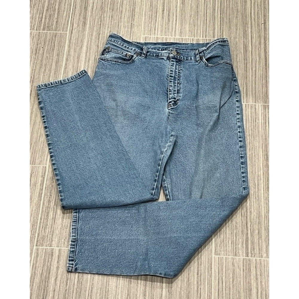 Lauren Jeans Co Size 12 Ralph Lauren Vintage 90s High Rise Mom Relaxed Denim